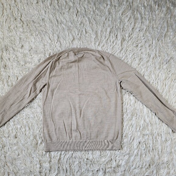 J. Crew Merino Wool V-Neck Sweater Size Medium -‎ Style J7958 - Picture 10 of 14